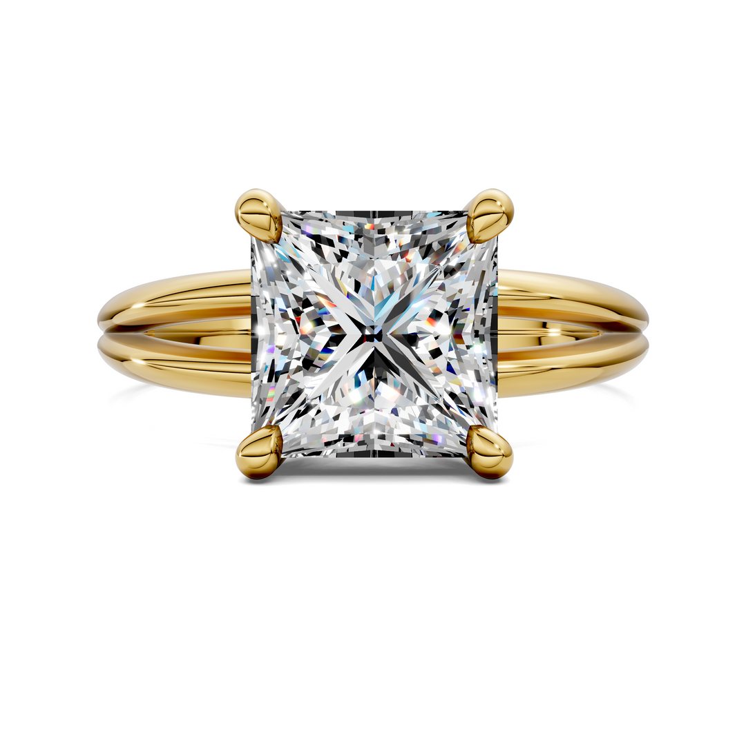 Ashlee Floating Split Band Ring
