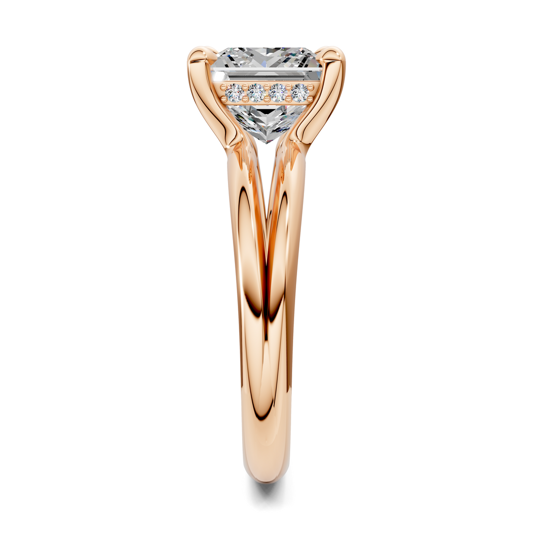 Ashlee Floating Split Band Ring