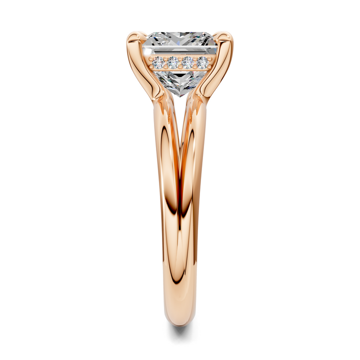 Ashlee Floating Split Band Ring