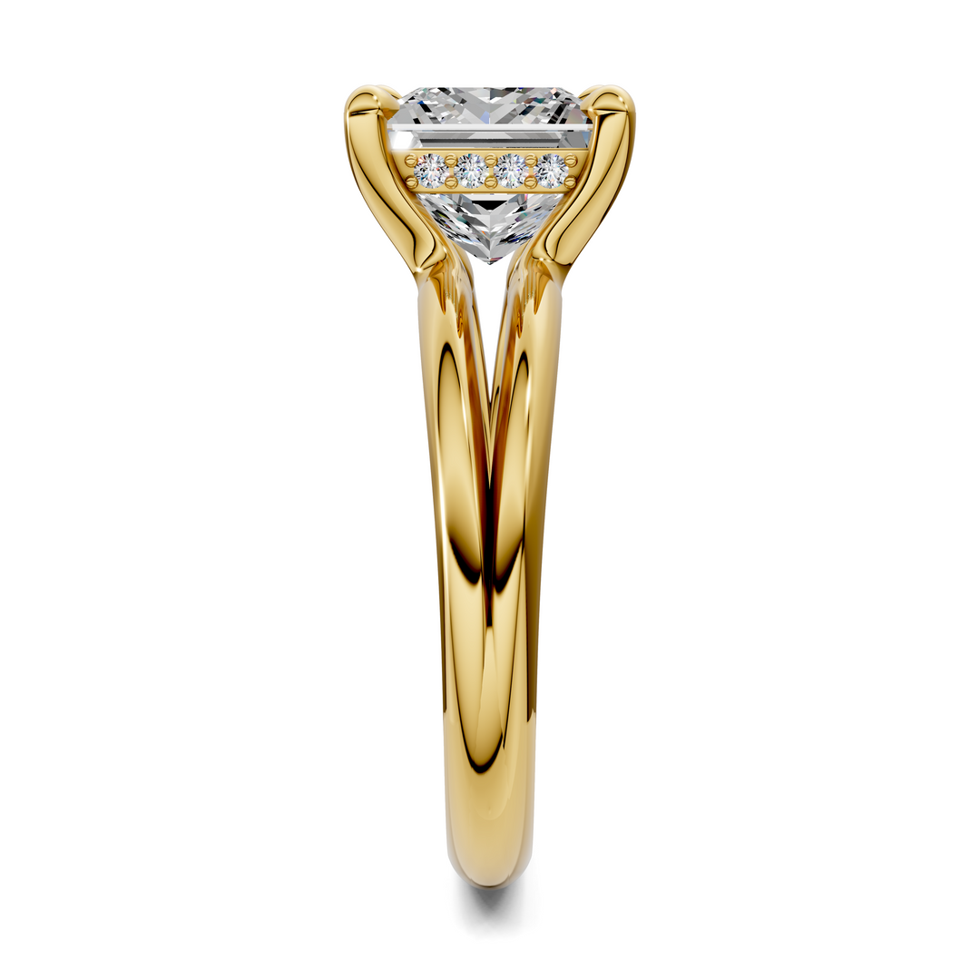 Ashlee Floating Split Band Ring