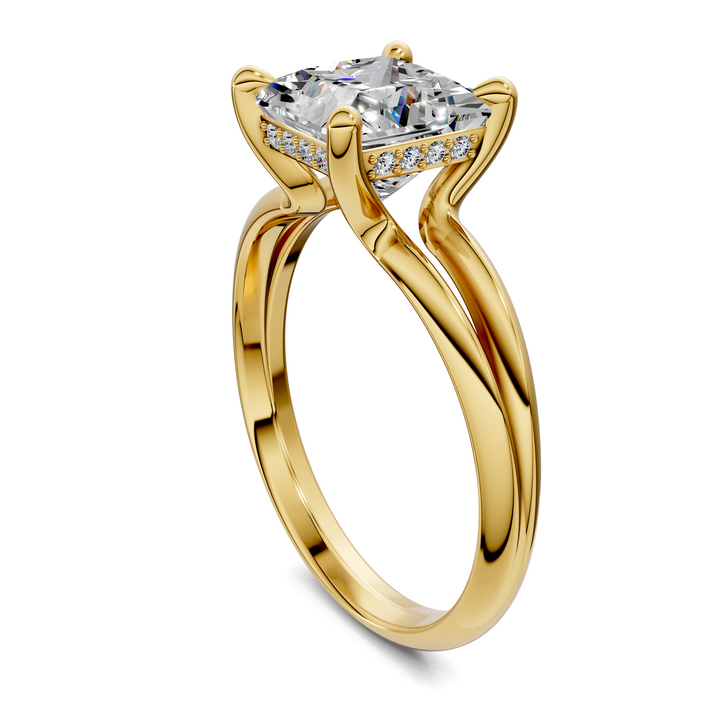 Ashlee Floating Split Band Ring