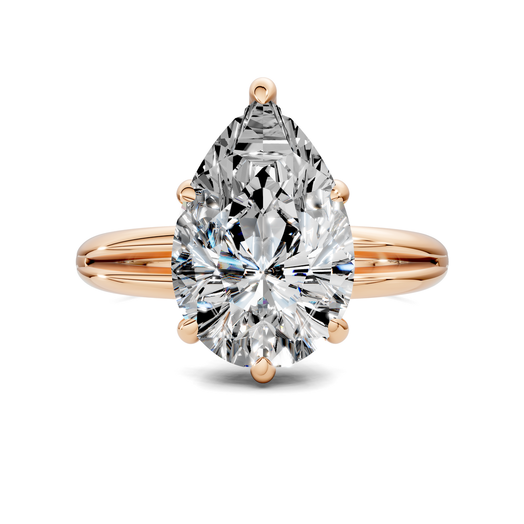 Ashlee Floating Split Band Ring