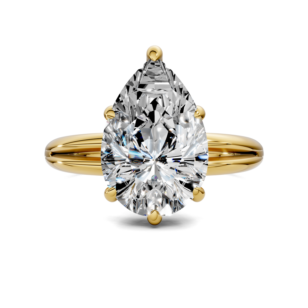 Ashlee Floating Split Band Ring