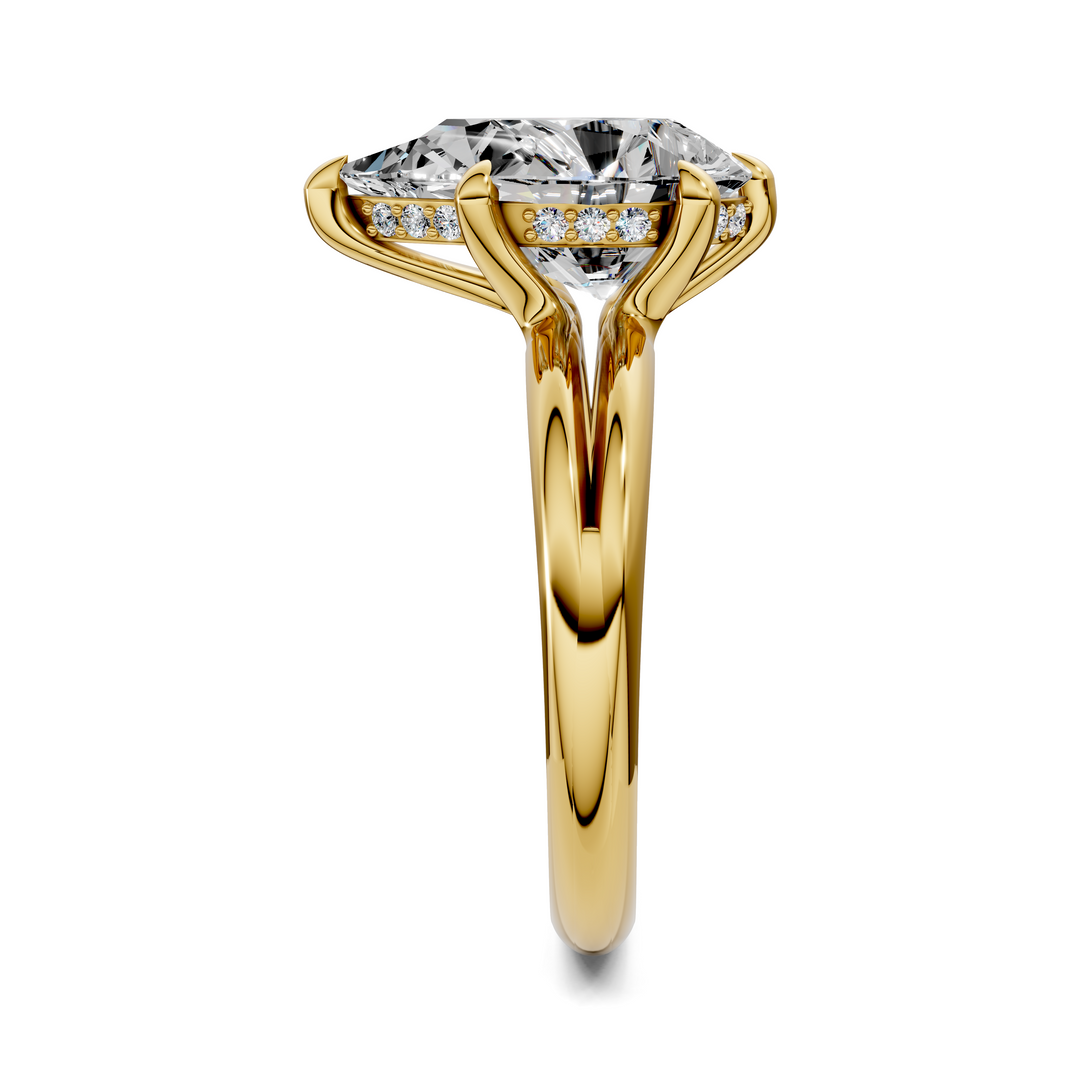 Ashlee Floating Split Band Ring