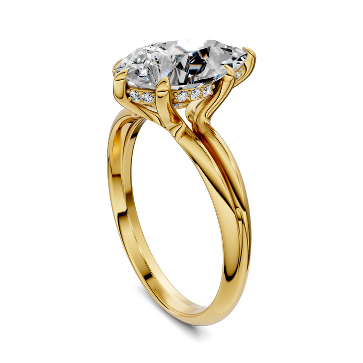 Ashlee Floating Split Band Ring
