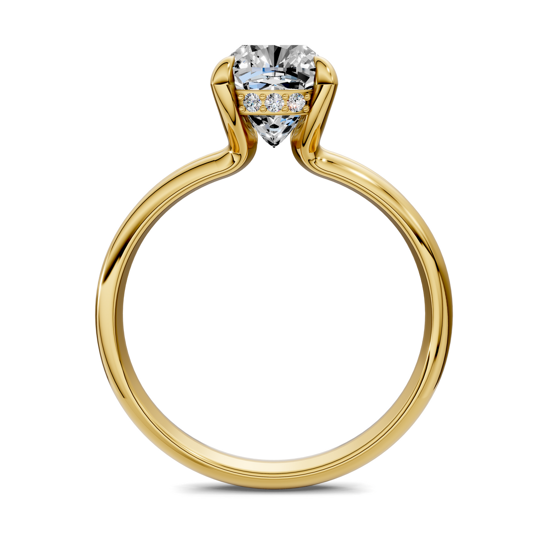Ashlee Floating Split Band Ring