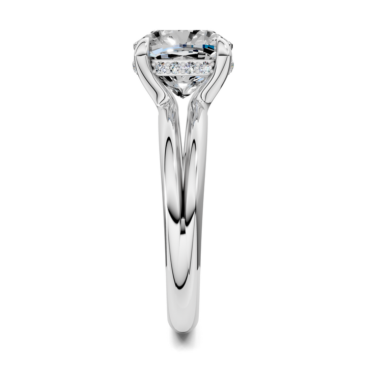 Ashlee Floating Split Band Ring