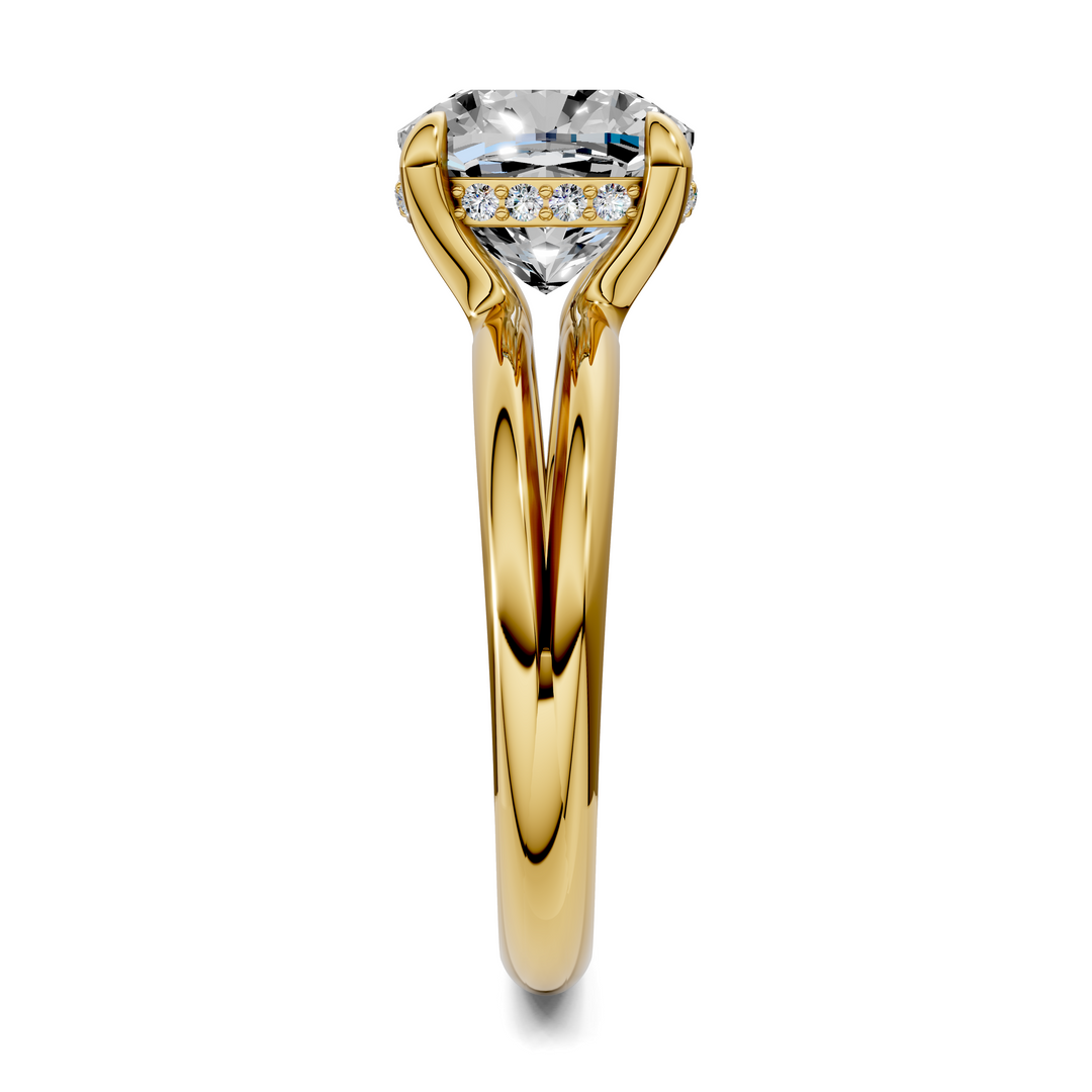 Ashlee Floating Split Band Ring
