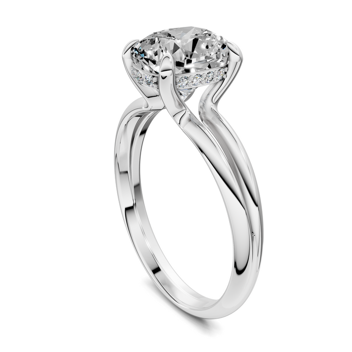 Ashlee Floating Split Band Ring