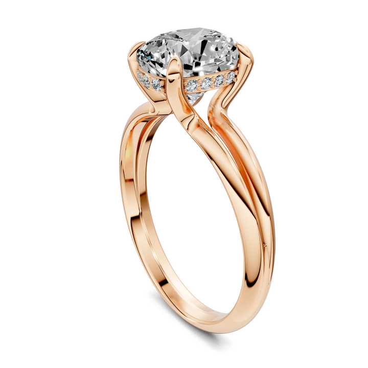 Ashlee Floating Split Band Ring