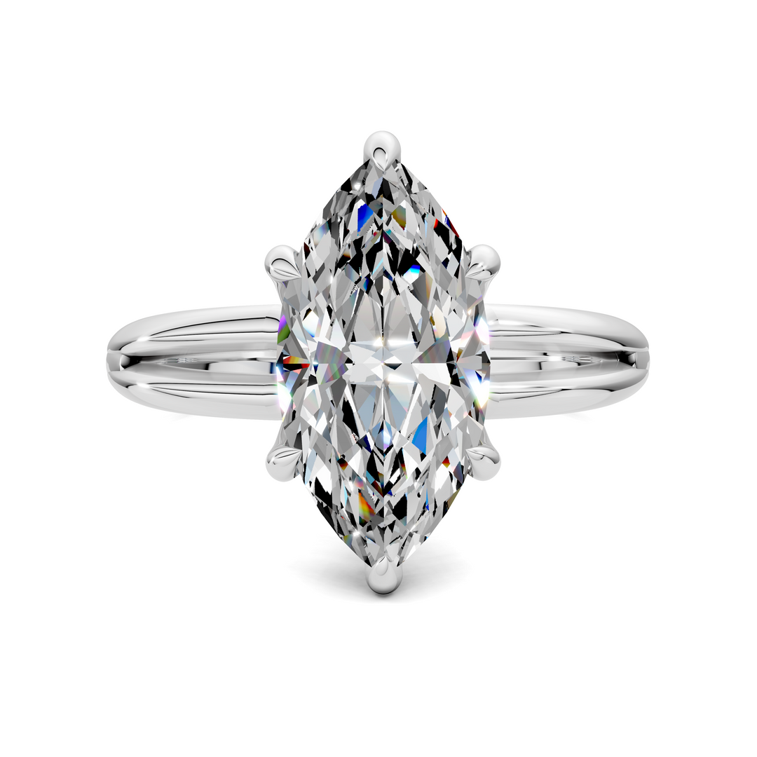 Ashlee Floating Split Band Ring