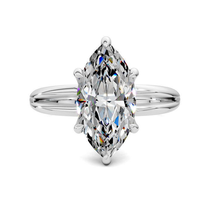 Ashlee Floating Split Band Ring