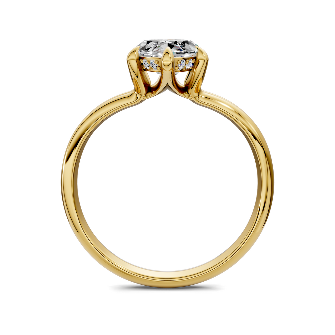 Ashlee Floating Split Band Ring