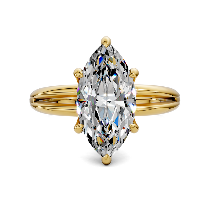 Ashlee Floating Split Band Ring