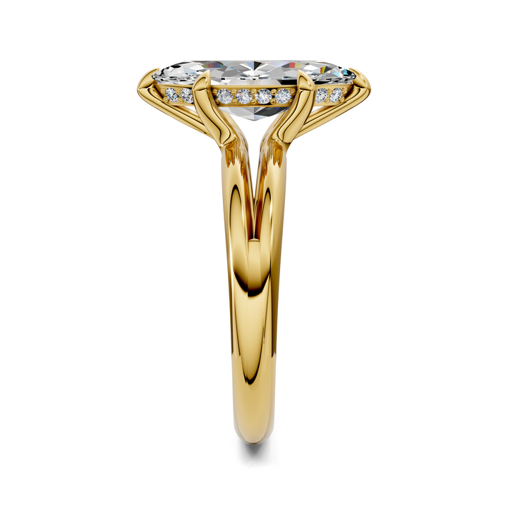 Ashlee Floating Split Band Ring
