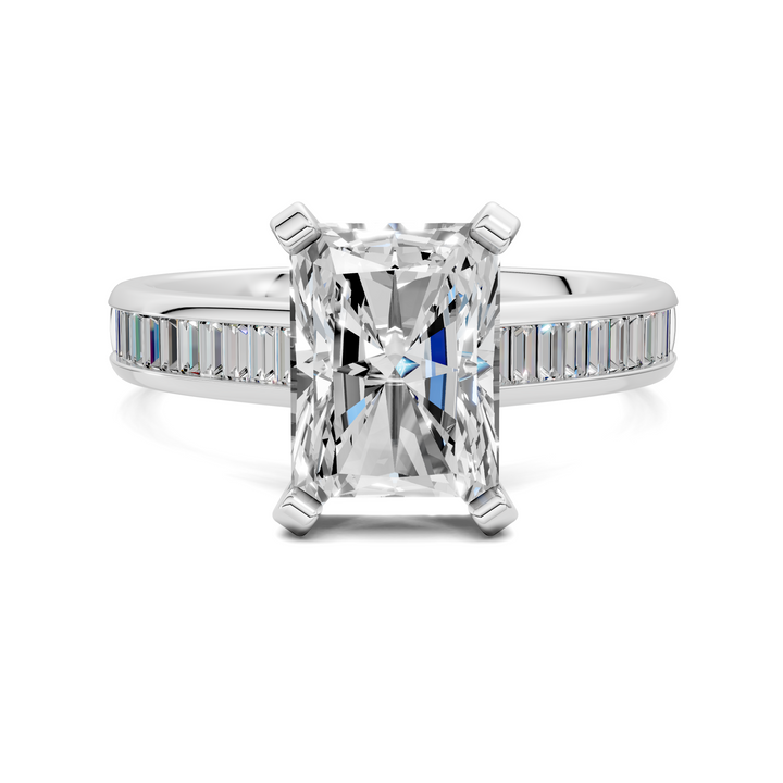 Cindy Baguette Channel Ring