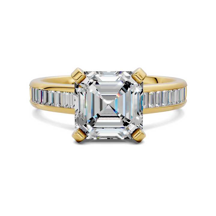 Cindy Baguette Channel Ring