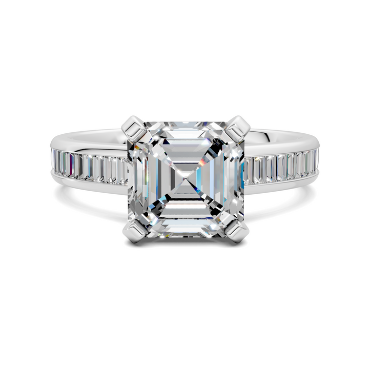 Cindy Baguette Channel Ring