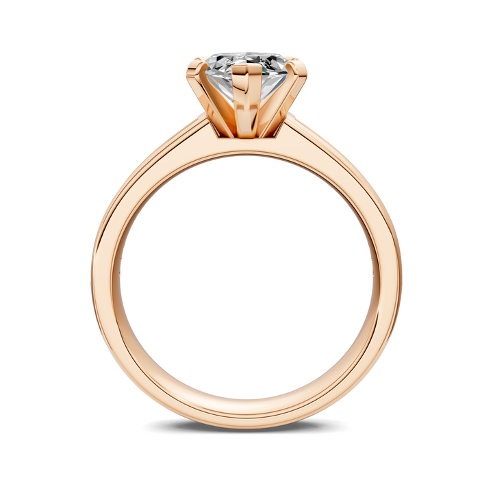 Cindy Baguette Channel Ring