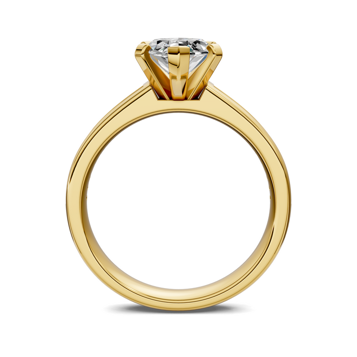 Cindy Baguette Channel Ring