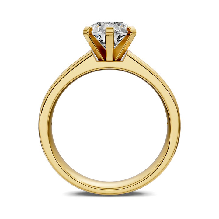 Cindy Baguette Channel Ring