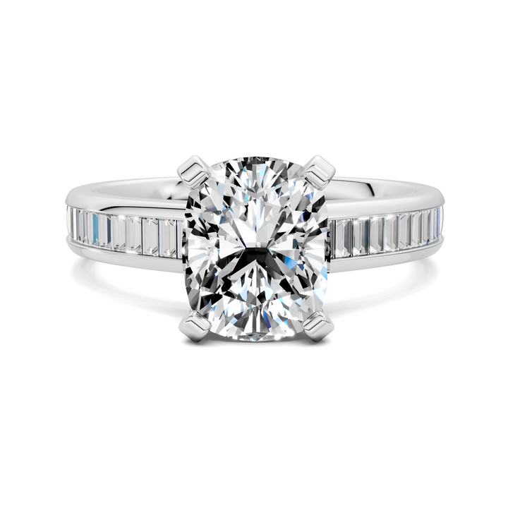 Cindy Baguette Channel Ring