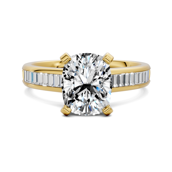 Cindy Baguette Channel Ring