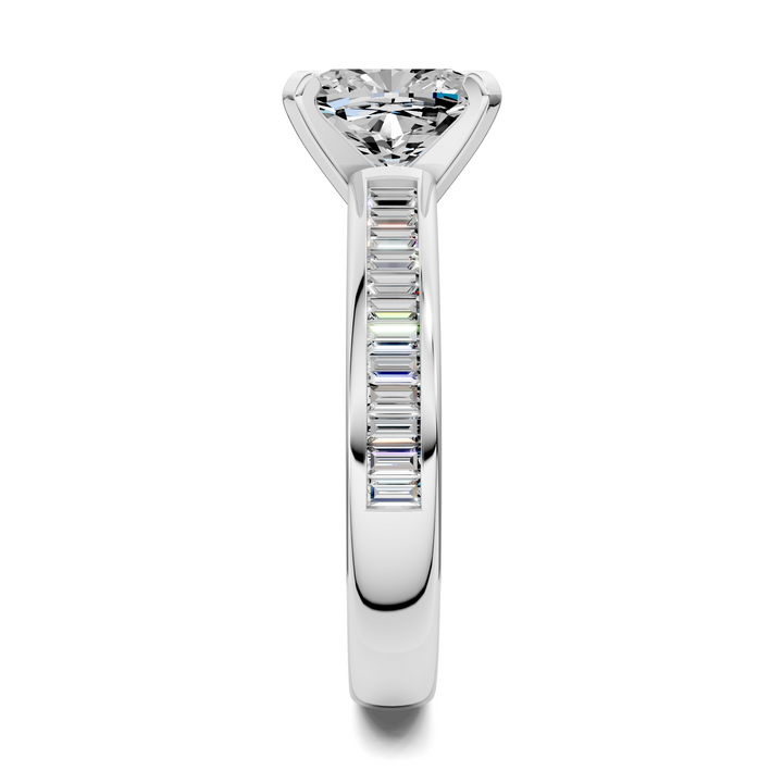 Cindy Baguette Channel Ring