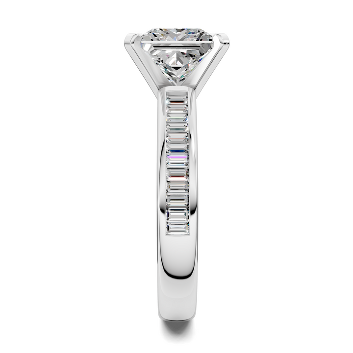Cindy Baguette Channel Ring