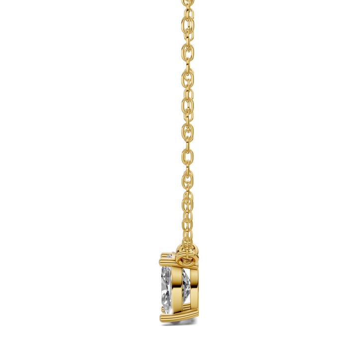 1.50CTW Solitaire Cushion Diamond Pendant