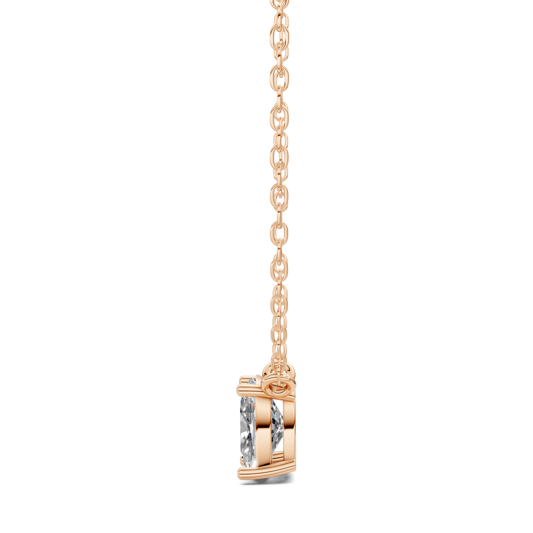 1.50CTW Solitaire Cushion Diamond Pendant