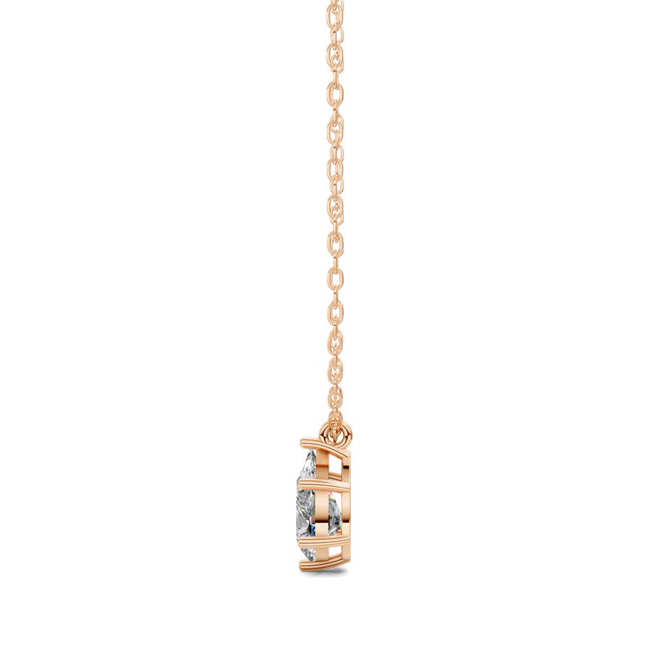 1.50CTW Solitaire Pear Diamond Pendant