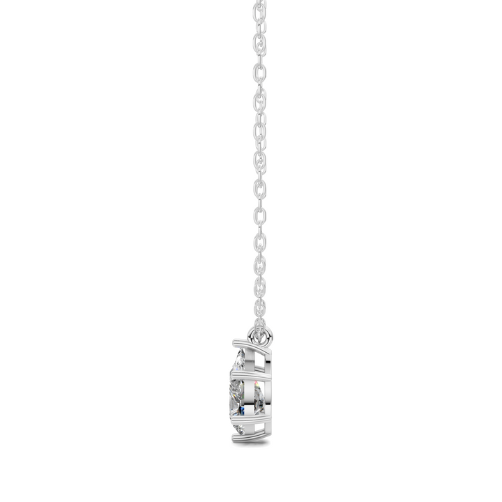 1.50CTW Solitaire Pear Diamond Pendant
