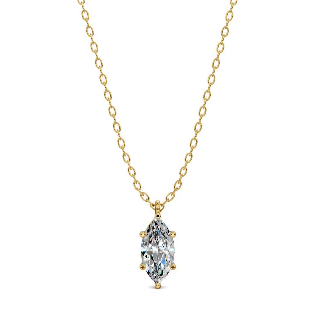 1.50CTW Solitaire Marquise Diamond Pendant