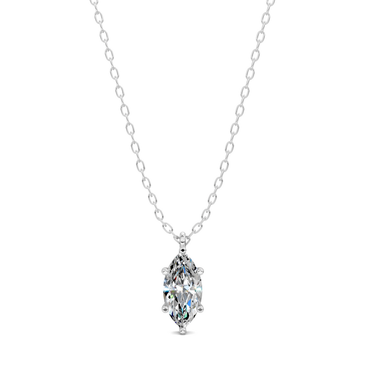 1.50CTW Solitaire Marquise Diamond Pendant