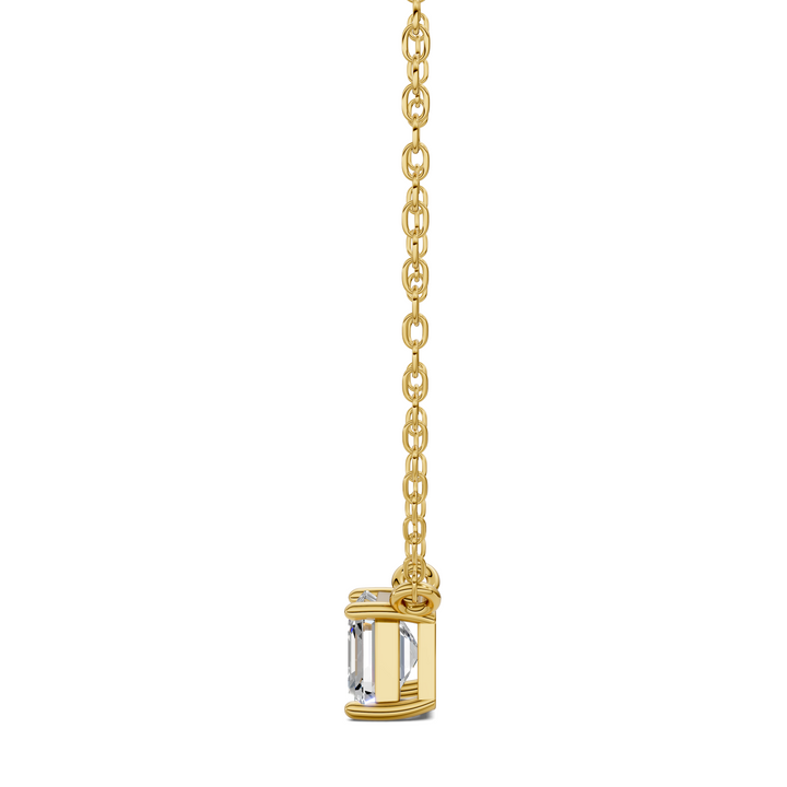 1.50CTW Solitaire Asscher Diamond Pendant