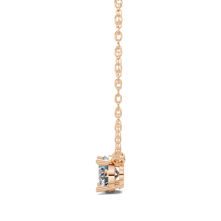 1.50CTW Solitaire Round Diamond Pendant