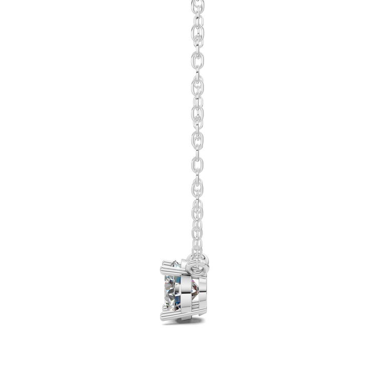 1.50CTW Solitaire Round Diamond Pendant