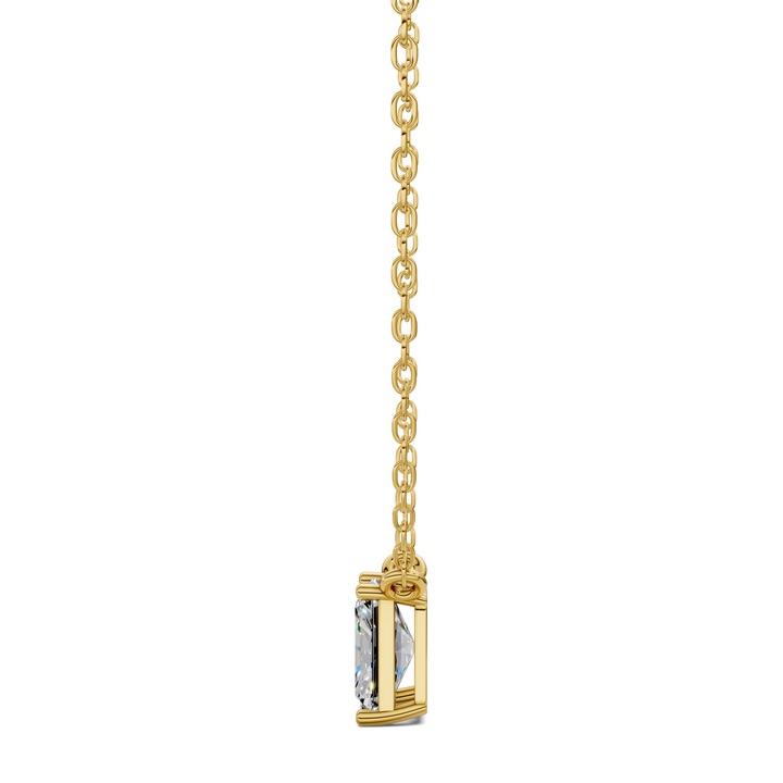 1.50CTW Solitaire Radiant Diamond Pendant