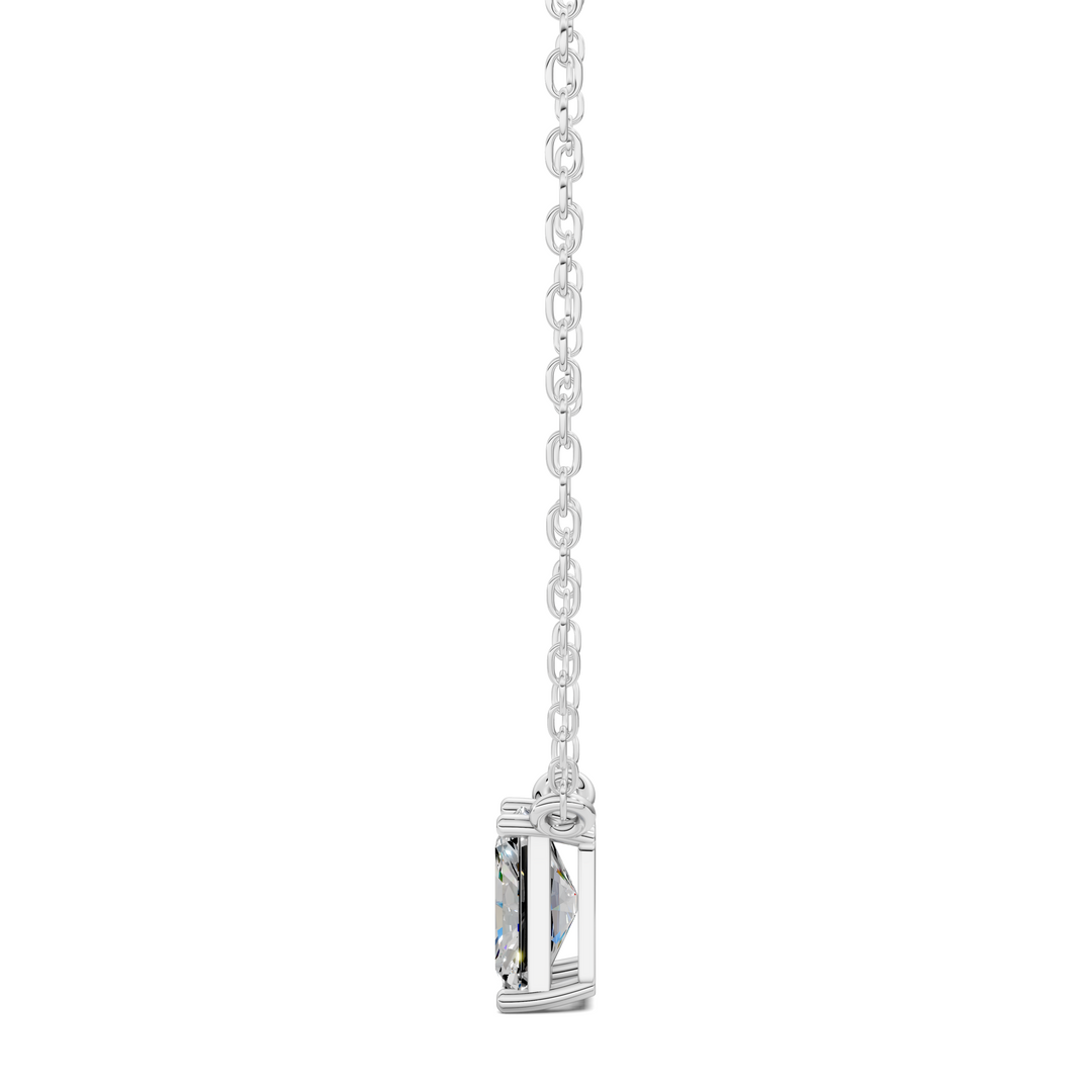 1.50CTW Solitaire Radiant Diamond Pendant