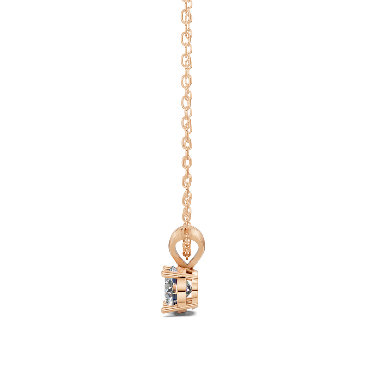 1.50CTW Split Bail Round Pendant