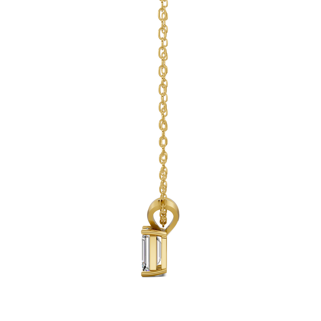 1.50CTW Split Bail Emerald Pendant