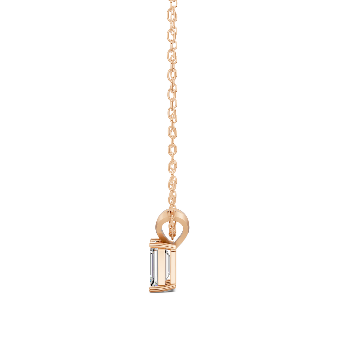 1.50CTW Split Bail Emerald Pendant