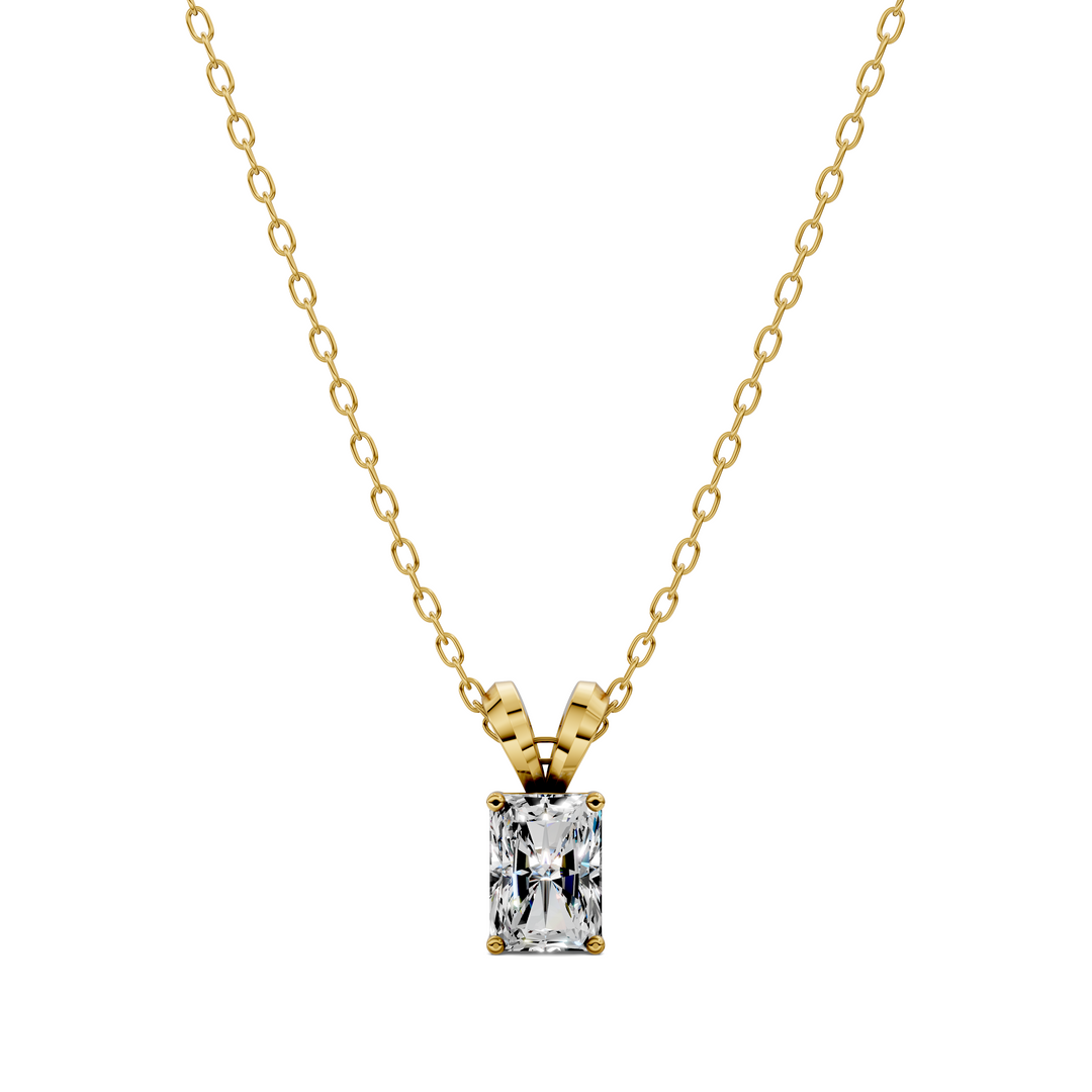 1.50CTW Split Bail Radiant Pendant