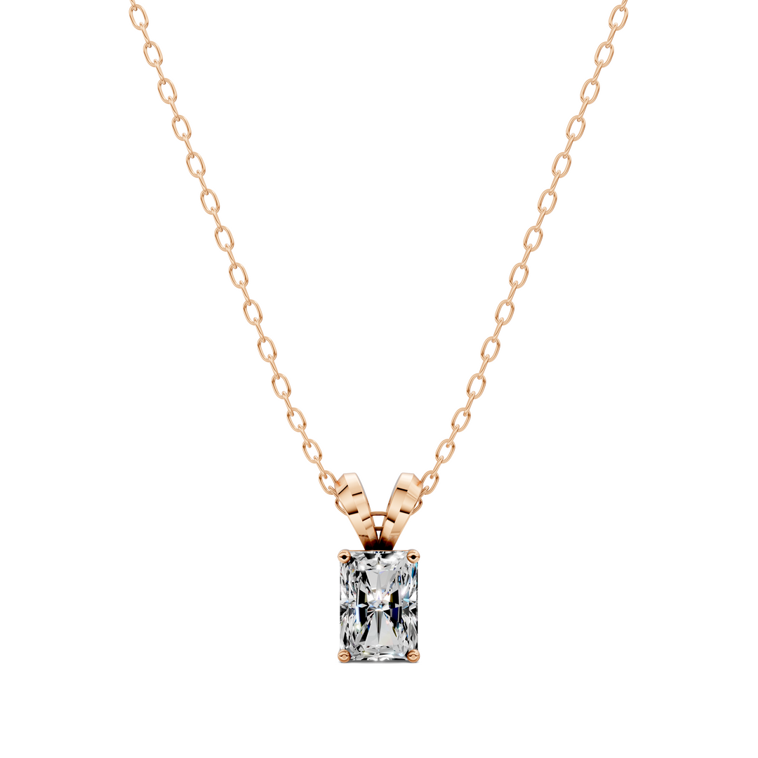 1.50CTW Split Bail Radiant Pendant