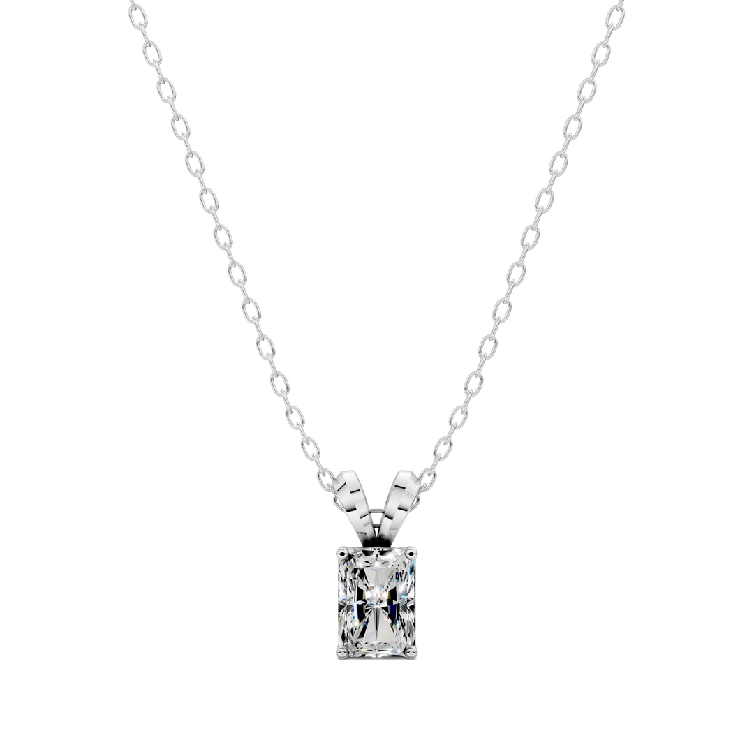 1.50CTW Split Bail Radiant Pendant