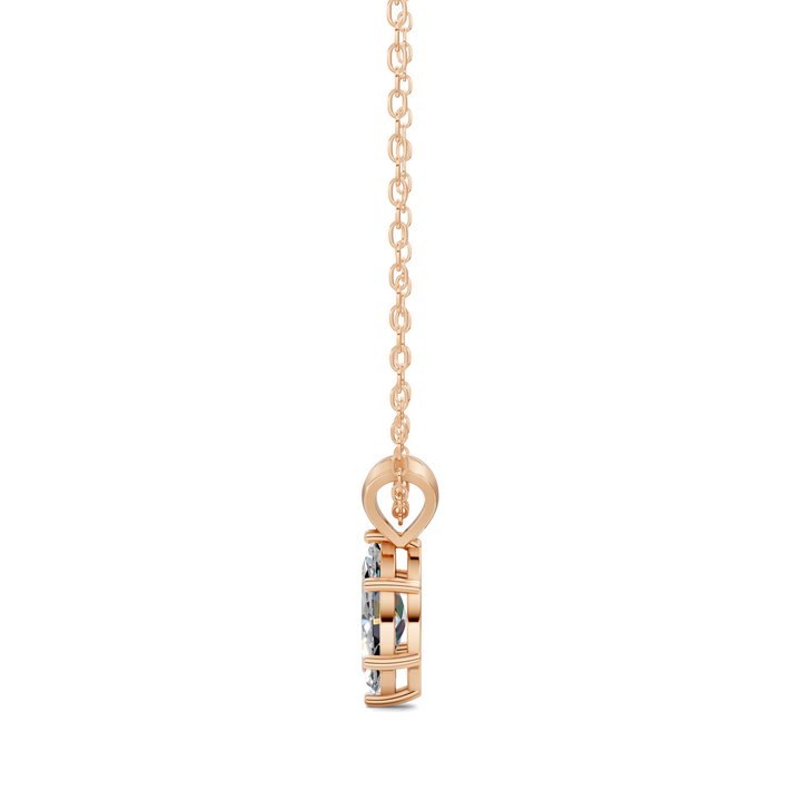 1.50CTW Split Bail Marquise Pendant