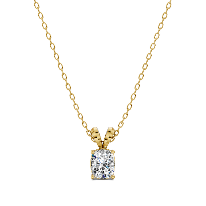 1.50CTW Split Bail Cushion Pendant