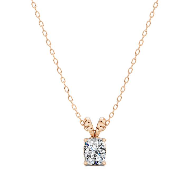 1.50CTW Split Bail Cushion Pendant