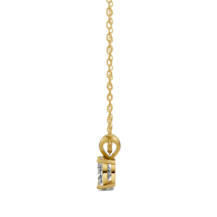 1.50CTW Split Bail Cushion Pendant
